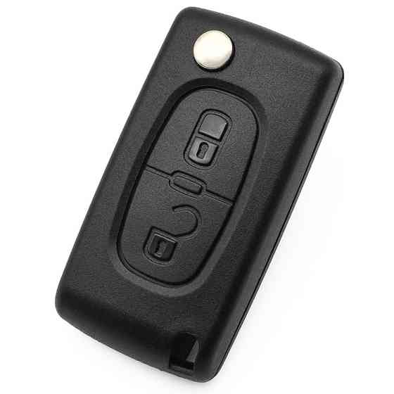 Ключ-брелок Peugeot с 2 кнопками и чипом Киев