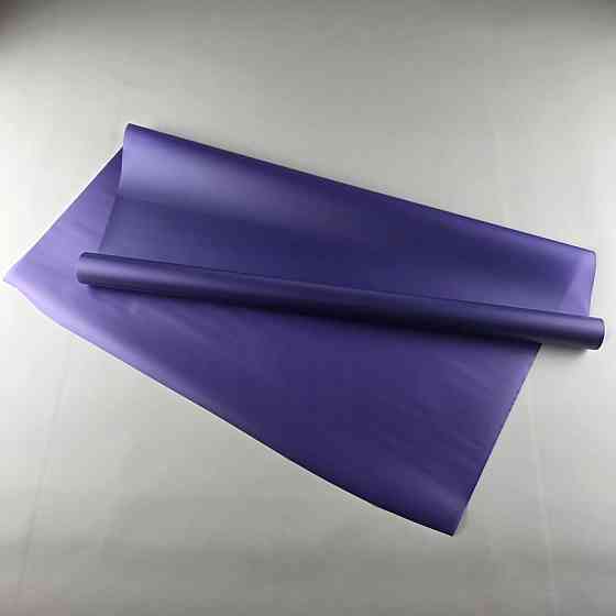 Калька для цветов рулон 8м тонированный матовый (77) (h660) №854 Темно фиолетовый (1 шт) Харьков