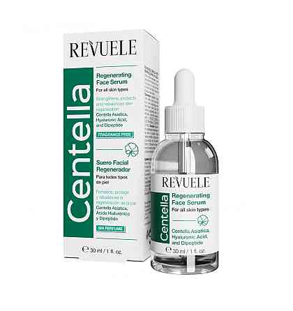 Регенеруюча сироватка для обличчя з центеллою Revuele 30 мл Київ
