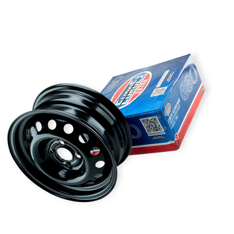 Диск колісний Шевроле Авео 5,5Jх14 ET45 (чорний) Мукачево - фото 1