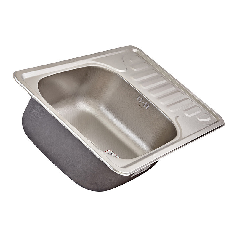 Мийка Zerix Z6642-08-180MD декор (ZM0616) для кухні Харків - фото 4