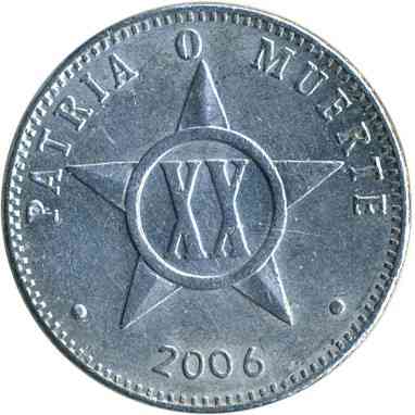 Куба 20 сентаво, 1969-2021 (БС) Полтава