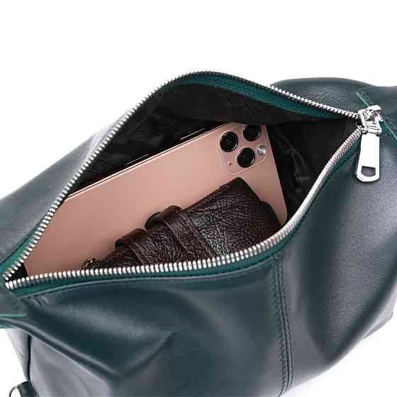 Практичная универсальная косметичка Shvigel 16405 Зеленый Киев