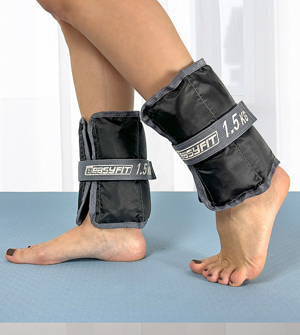 EasyFit Обтяжувачі для ніг та рук EasyFit 1.5 кг (пара) Коломыя - изображение 1