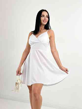 Коктейльне літнє плаття з чашечками "Divine" оптом | Розпродаж моделі Київ