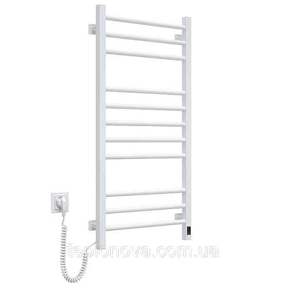 Полотенцесушитель Классик Квадро 500х1000 Sensor левый с таймером, белый Черновцы
