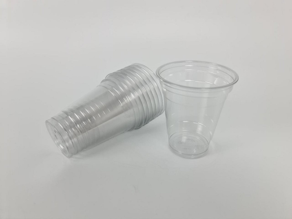 Склянка одноразова РЕТ щільний, прозорий, 350 мл NEW (50 шт.) Харків - фото 2