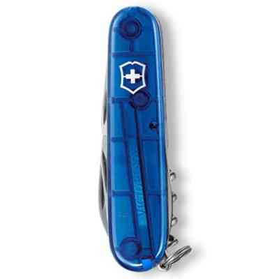 Нож Victorinox Spartan Ukraine 91 мм Синьо-прозорий/Жовтий (1.3603.T2.8) Винница