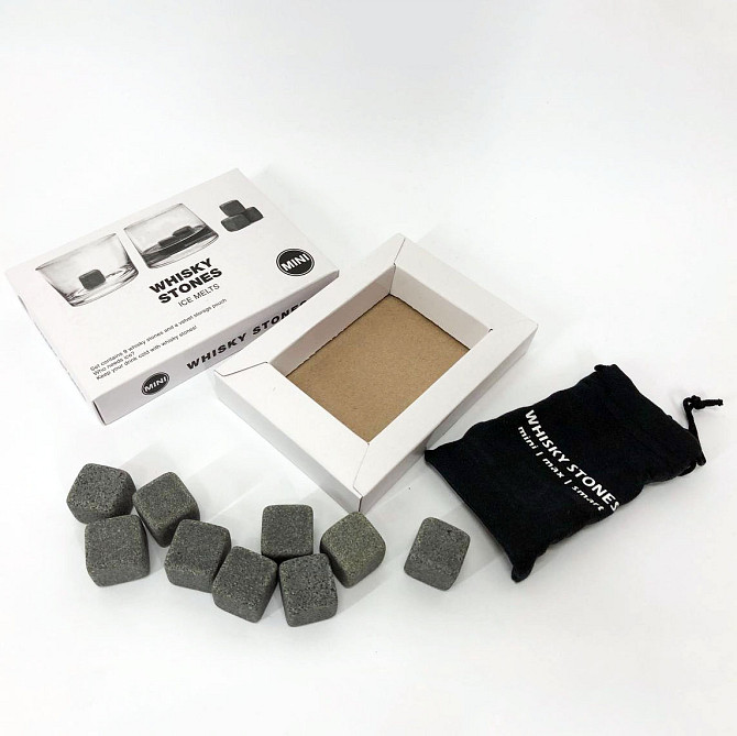 Камни для виски Whiskey Stones из стеатита (9шт) DX-32 Львов - изображение 3