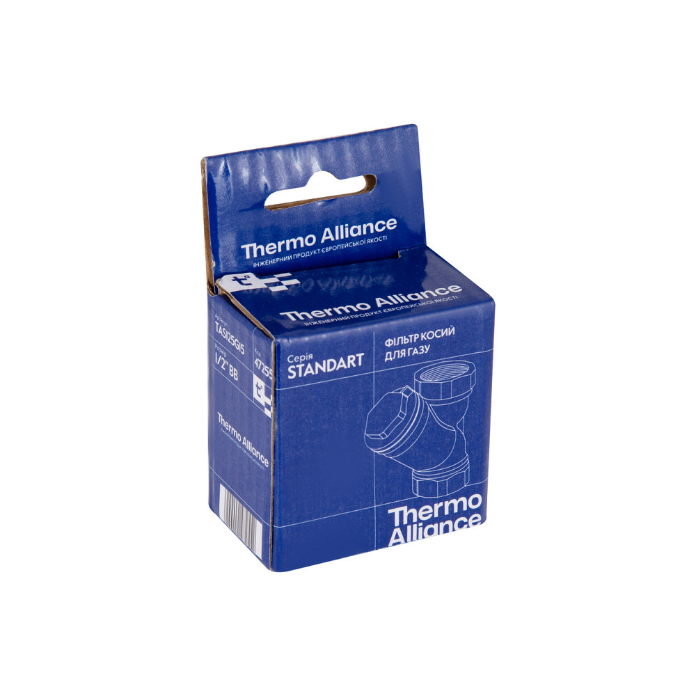 Фільтр Thermo Alliance Standart для газу 1/2" ВВ нікель, косий TAS125G15 Київ - фото 8