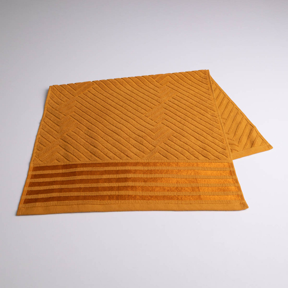 Полотенце банное махровое SOFT GM Textile 70х140см 500г/м2 (Горчичный) Сумы - изображение 4