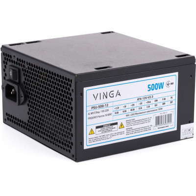 Блок живлення Vinga 500W ОЕМ (PSU-500-12) Вінниця - фото 1