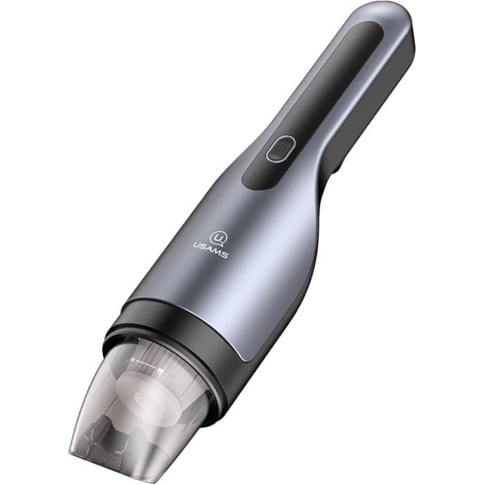 Автомобільний пилосос Usams US-ZB108-1 Mini Handheld Vacuum Cleaner Black Київ - фото 1
