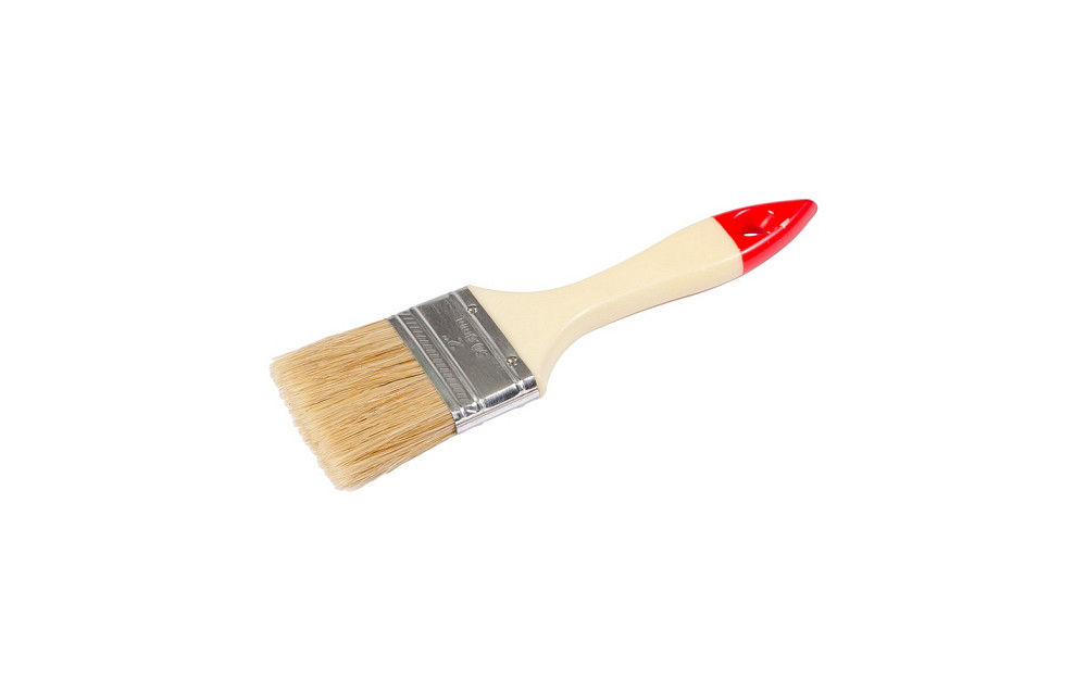 Пензель малярський флейцевий MASTERTOOL "СТАНДАРТ" 2.0" 50 мм/12 мм/38 мм 91-1650 Коломия - фото 1