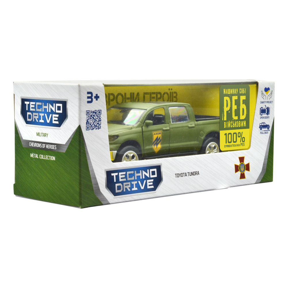Автомодель серії Шеврони Героїв - Toyota Tundra - Азов Дніпро - фото 7