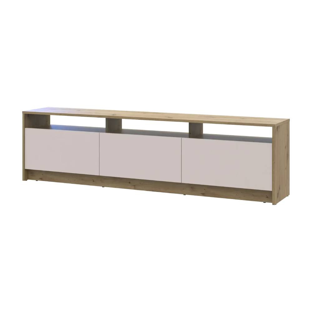 Тумба ТВ Doros U3 Дуб Артизан/Кашемир ДСП 180х33х43 (DRS-011901) Днепр - изображение 2