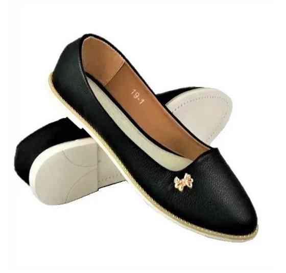 .Жіночі Балетки Чорні Мокасини Туфлі (розміри: 36) - 19 Дніпро