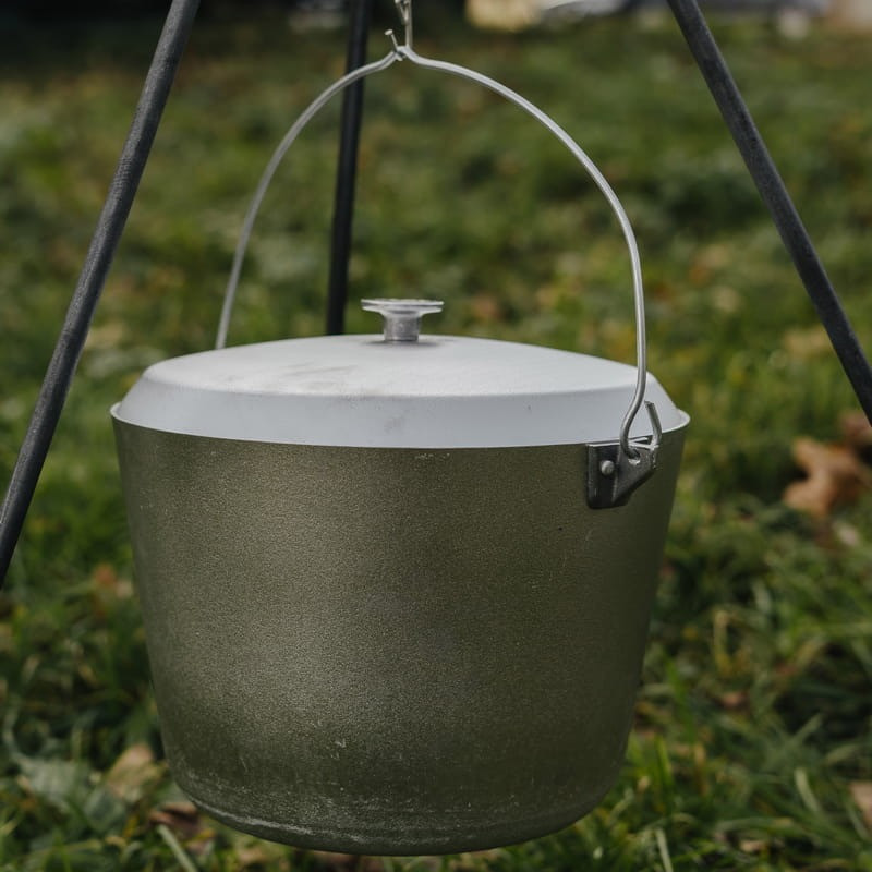 Казан туристичний алюмінієвий 10 літрів для багаття Київ - фото 3