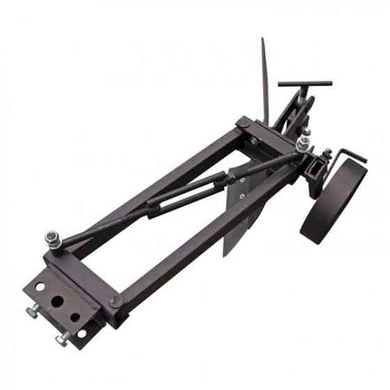 Плуг для мотоблока Zirka-61 (опорне колесо, довга рама) (захват 20 см) (ПЛ8) Харьков