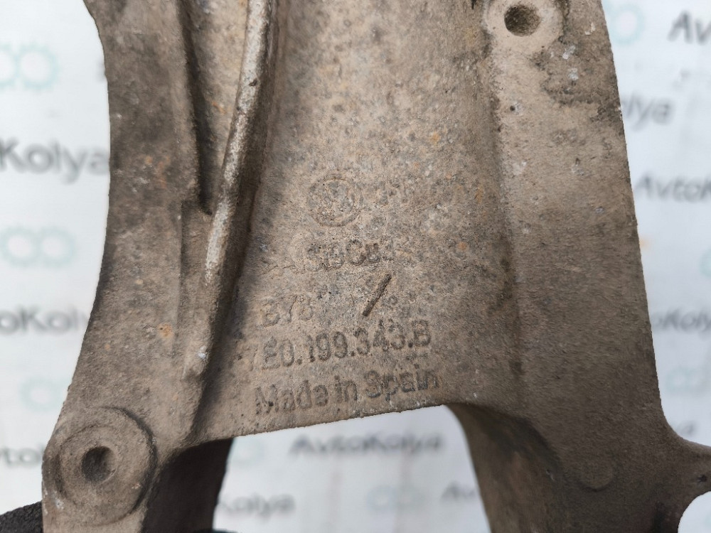 Кронштейн (опора) подушки двигуна правий VW T5 T6 2.0 tdi 2003-2019 (7E0199343B) Ковель - изображение 5