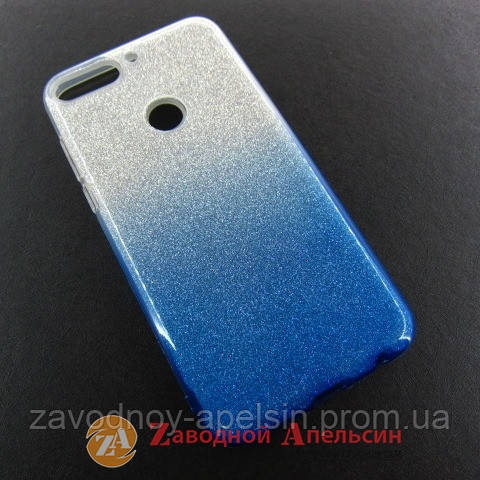 Huawei Y7 2018 honor 7C pro (LDN-L21) чехол shining glitter Одесса - изображение 1