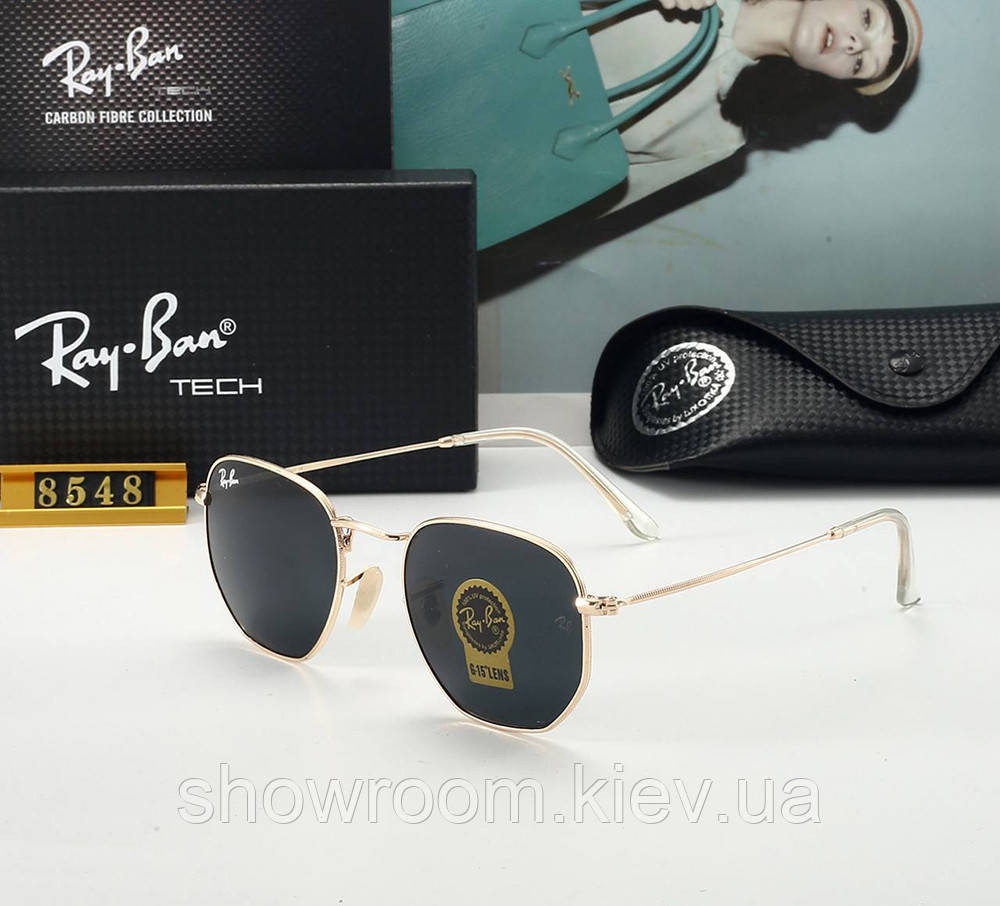 Чоловічі брендові сонцезахисні окуляри Ray ban 3548 Київ - фото 1