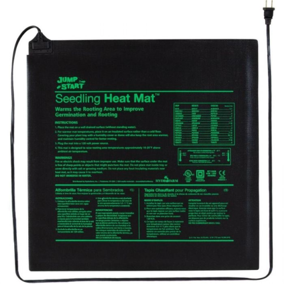 Теплий килимок для розсади з термостатом і регулюванням температури, вологозахист, 50x52см 40Вт Кам'янець-Подільський