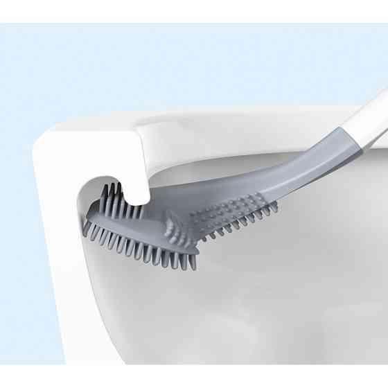 Силиконовая щетка-ершик для унитаза Toilet Brush: эффективное очищение, гигиеничность Киев