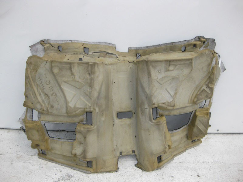 Mercedes-Benz  A2196800541 9D93 Килим салону задній чорний CLS C219 Одеса - фото 4