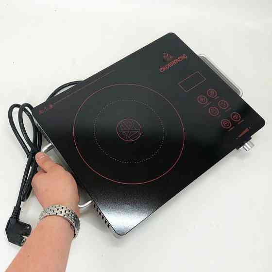 Переносна компактна електроплита, Переносна настільна електроплита, Інфрачервона плита для дому JG-72 Івано-Франківськ