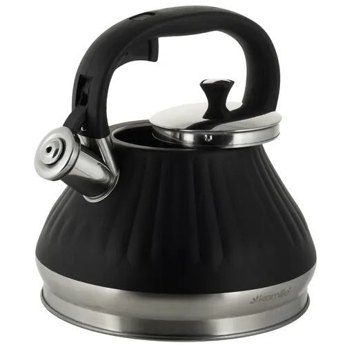 Чайник 3л нержавіюча сталь зі свистком з ручкою 