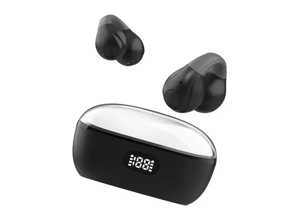 Гарнітура Double з кейсом Bluetooth F50 NB796 TWS навушники з шумозаглушенням, до 25м, IPX5, індикатор заряду Одеса - фото 3
