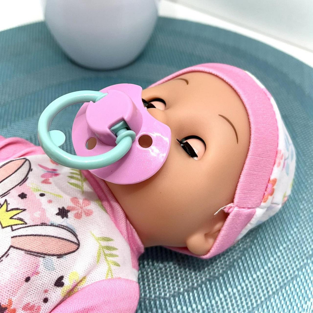 Пупс функціональний п'є-писає в комплекті горщик пляшечка соска підгузник 30 см з аксесуарами Вид 1 (YL2430L-S-DM-UA) Чернигов - изображение 8