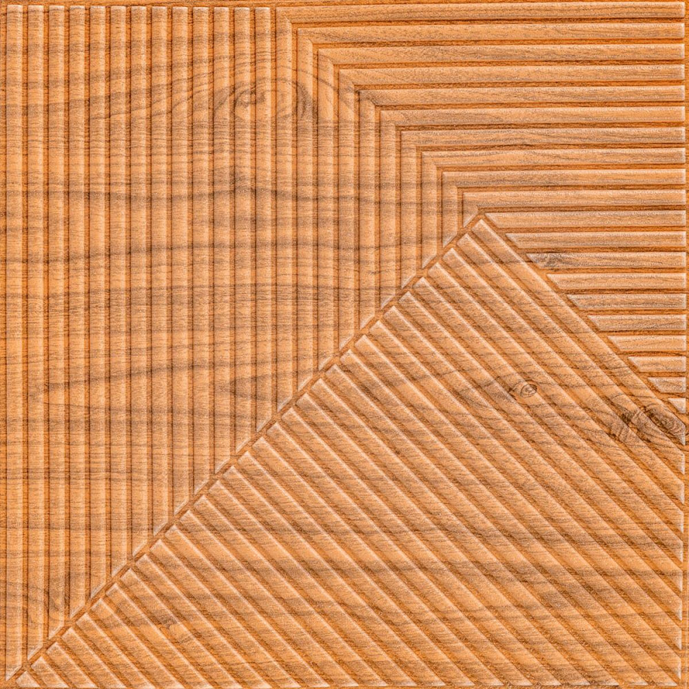 Панель стеновая 3D 500х500х5мм Бамбук Дерево Золото SW-00002885 Днепр - изображение 1