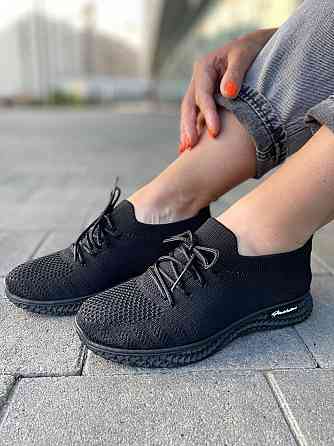 Fashion Кросівки жіночі FASHION 324-558 чорні (літо, сітка) (5085) Коломия