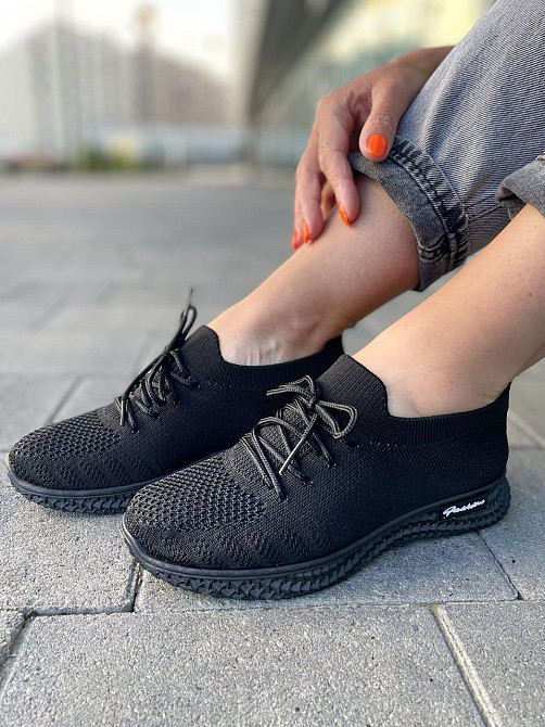 Fashion Кросівки жіночі FASHION 324-558 чорні (літо, сітка) (5085) Коломыя - изображение 6