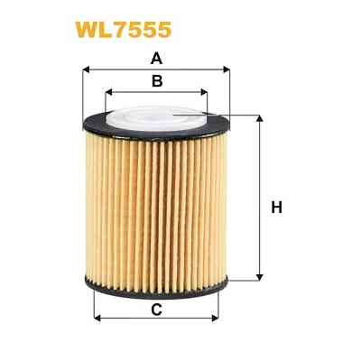 Фільтр масляний Wixfiltron WL7555 Вінниця