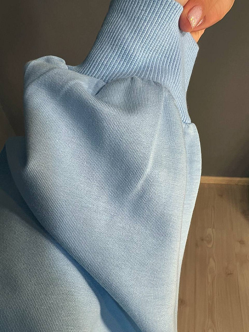 Світшот жіночий MY CITY 3044 широкий оверсайз супер вільного крою великі розміри, блакитний, one size Київ - фото 7