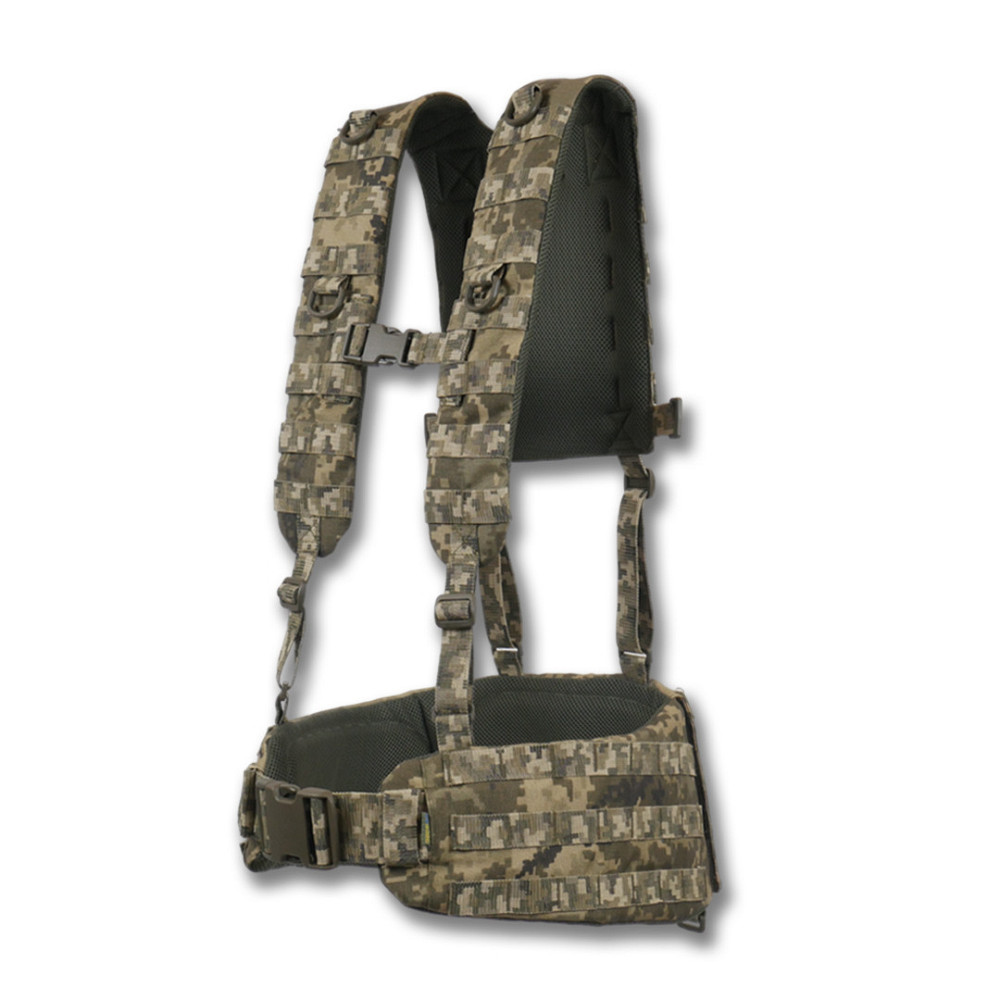 РПС Kiborg R-1 GEN.2 (L) Pixel. Ременно плечевая система, рпс разгрузка тактическая, РПС пиксель Киев - изображение 1