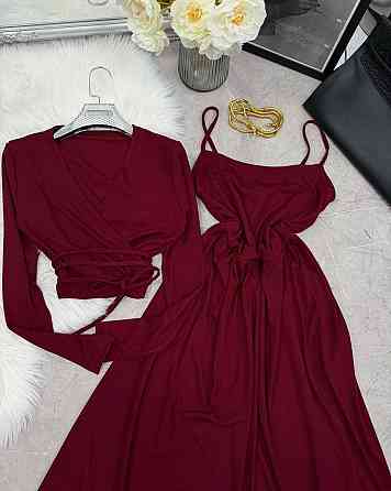 Женское вечернее романтичное платье трикотаж джерси Бордо Одесса