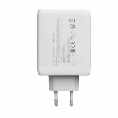 Зарядний пристрій Canyon CU100ACC GaN 100W 3xPD 1xQC EU White (CNS-CUW100ACC) Вінниця - фото 11