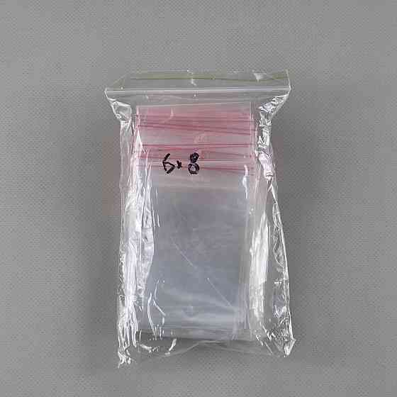 .Пакет с замком zipp  (с отверстием) 6x8 польские(100шт) (1 пачка) Харьков