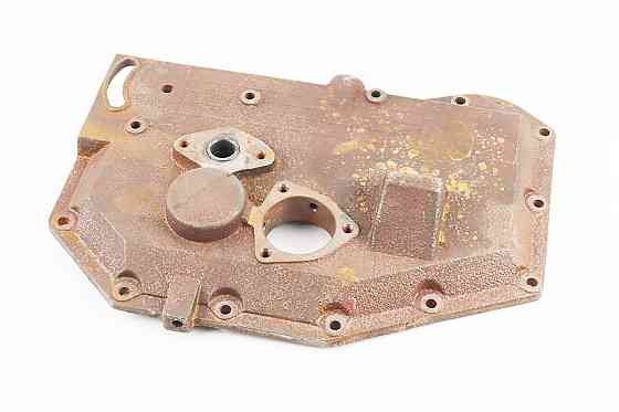 Кришка блока двигуна права (з боку заводного важеля), довга, 12отв., чавун R180NM, НЕ ЗАГЛУШЕНИЙ ОЛІЙНИЙ КАНАЛ Київ
