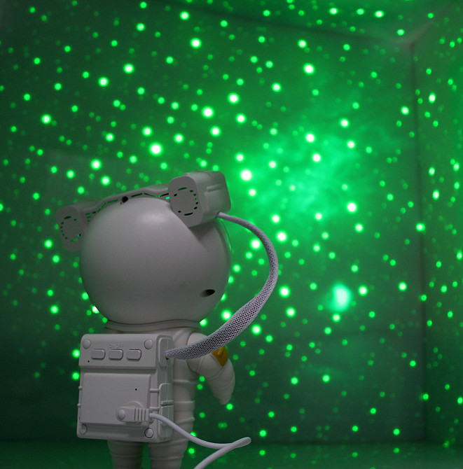 Нічник-проєктор зоряного неба Астронавт 8628, з пультом Вінниця - фото 4