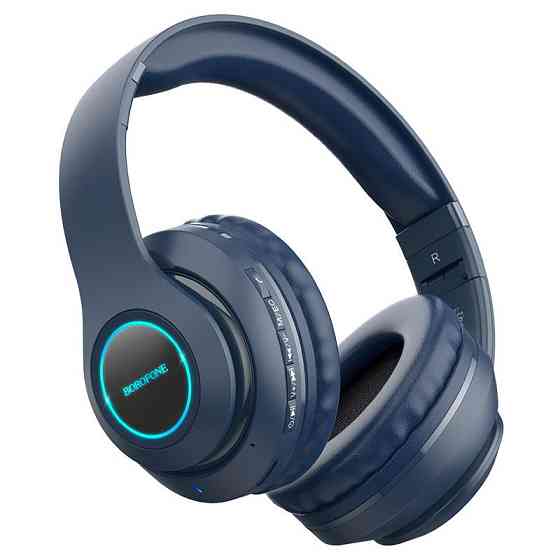 Бездротові навушники Borofone BO17 Bluetooth V5.0 (Синій) Вінниця