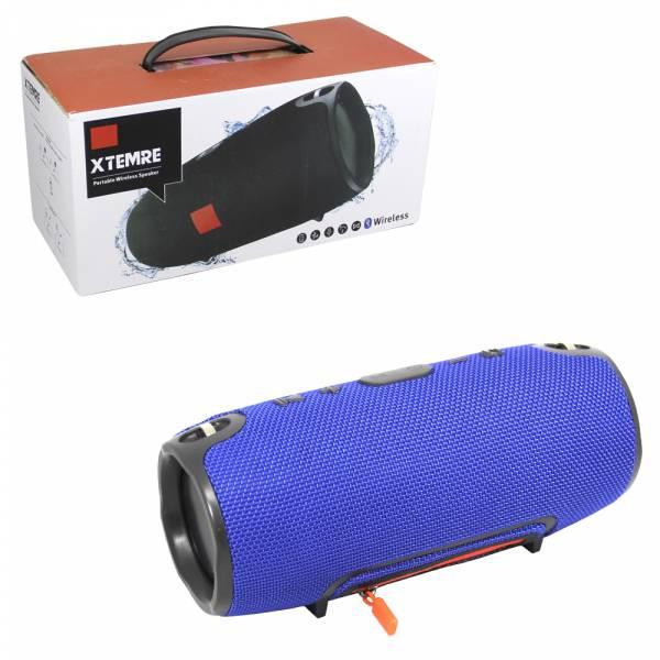 Колонка музична портативна синя Київ - фото 1