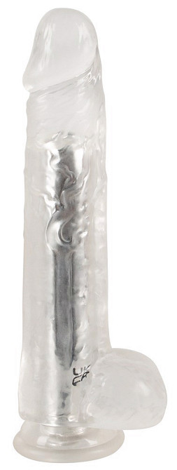 Вібратор - Crystal Clear Vibrator 24.5 см Sex Aura Київ - фото 1