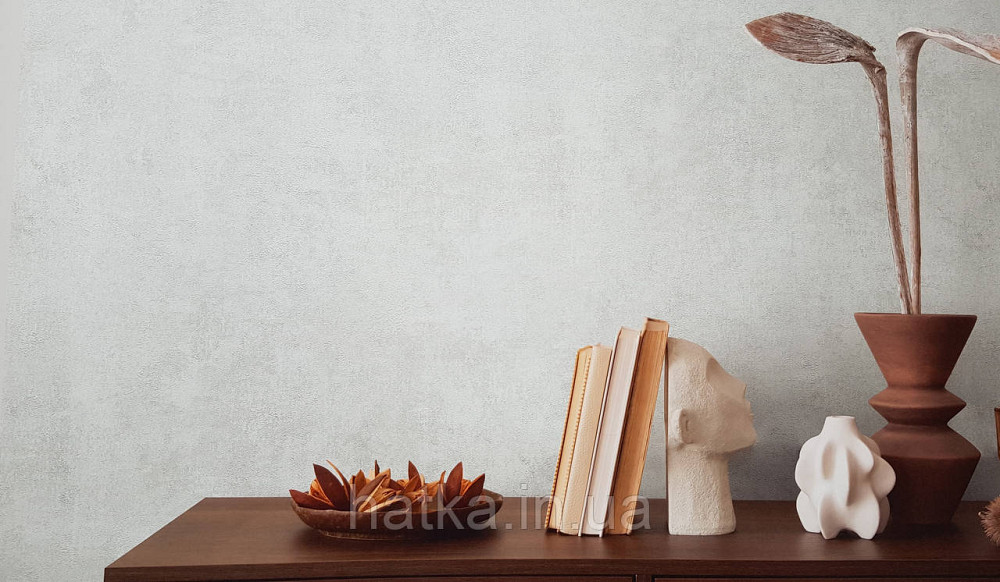 Обои виниловые на флизелине AS creation Deluxe метровые под штукатурку структурные серые 39950-2 Киев - изображение 1