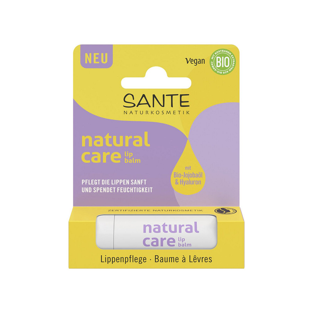 БИО-Бальзам для губ Natural Care Жожоба и Гиалуроновая кислота SANTE 4,6 г Киев - изображение 4