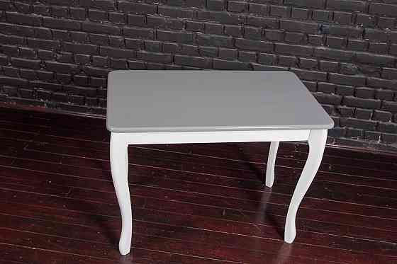 Стіл обідній СМАРТ 1000*600, БУК білий/сірий--- Киев